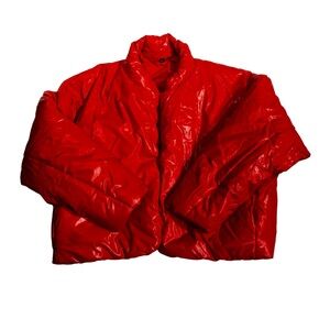 Yeezy Glossy Red Jacket